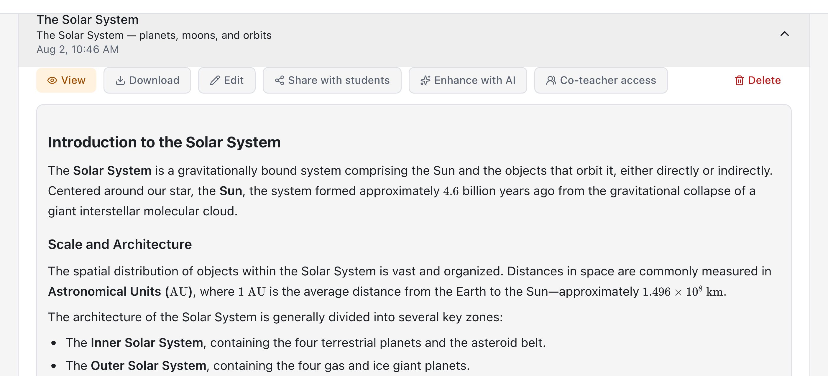 AI Study Guide Generator